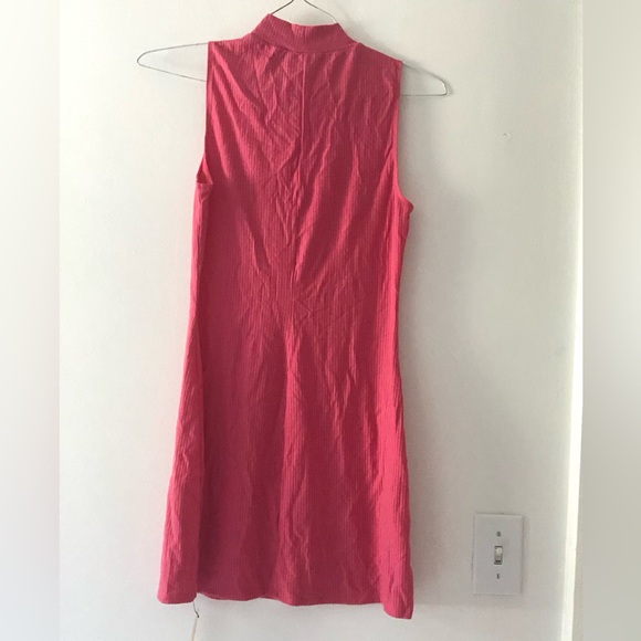 NWT Reformation Skyler Knit Sleeveless Mini Dress in Snapdragon Pink Size Small - Picture 11 of 13